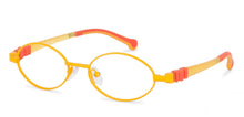 Load image into Gallery viewer, Yellow Oval Full Rim  Kid Eyeglasses by Lenskart Junior-142690