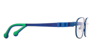 Blue Rectangle Full Rim  Kid Eyeglasses by Lenskart Junior-142694