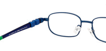 Load image into Gallery viewer, Blue Rectangle Full Rim  Kid Eyeglasses by Lenskart Junior-142694