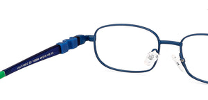Blue Rectangle Full Rim  Kid Eyeglasses by Lenskart Junior-142694