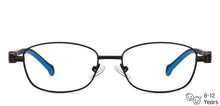 Load image into Gallery viewer, Black Rectangle Full Rim  Kid Eyeglasses by Lenskart Junior-142696