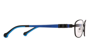 Black Rectangle Full Rim  Kid Eyeglasses by Lenskart Junior-142696
