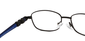 Black Rectangle Full Rim  Kid Eyeglasses by Lenskart Junior-142696