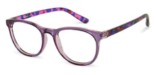 Load image into Gallery viewer, Purple Round Full Rim Kid Eyeglasses by Lenskart Junior-142823