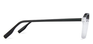 Transparent Wayfarer Full Rim Unisex Eyeglasses by Vincent Chase VC-143042
