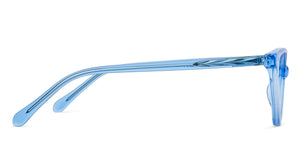 Blue Cat Eye Full Rim  Kid Eyeglasses by Lenskart Junior-143115