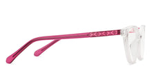 Load image into Gallery viewer, Transparent Cat Eye Full Rim  Kid Eyeglasses by Lenskart Junior-146405