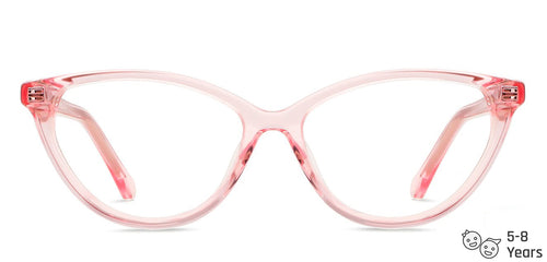 Pink Cat Eye Full Rim  Kid Eyeglasses by Lenskart Junior-146406
