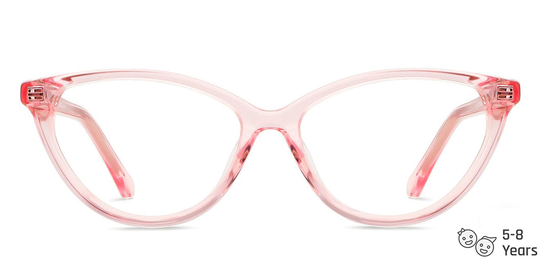 Pink Cat Eye Full Rim  Kid Eyeglasses by Lenskart Junior-146406