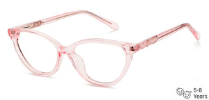 Pink Cat Eye Full Rim  Kid Eyeglasses by Lenskart Junior-146406