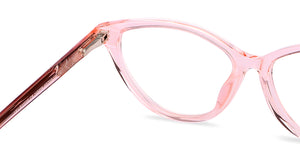 Pink Cat Eye Full Rim  Kid Eyeglasses by Lenskart Junior-146406
