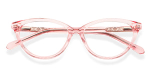 Pink Cat Eye Full Rim  Kid Eyeglasses by Lenskart Junior-146406