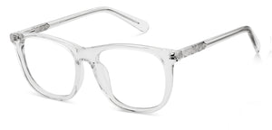 Transparent Square Full Rim  Kid Eyeglasses by Lenskart Junior-146409