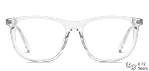 Transparent Square Full Rim  Kid Eyeglasses by Lenskart Junior-146409