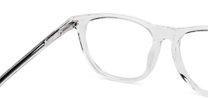 Transparent Square Full Rim  Kid Eyeglasses by Lenskart Junior-146409