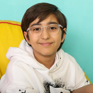 Transparent Round Full Rim  Kid Eyeglasses by Lenskart Junior-143132