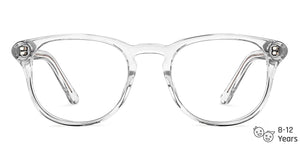 Transparent Round Full Rim  Kid Eyeglasses by Lenskart Junior-143132