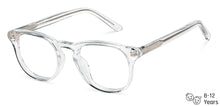 Load image into Gallery viewer, Transparent Round Full Rim  Kid Eyeglasses by Lenskart Junior-143132