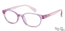Load image into Gallery viewer, Purple Round Full Rim Kid Eyeglasses by Lenskart Junior-143498