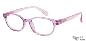 Purple Round Full Rim Kid Eyeglasses by Lenskart Junior-143498