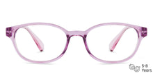 Load image into Gallery viewer, Purple Round Full Rim Kid Eyeglasses by Lenskart Junior-143498