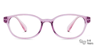 Purple Round Full Rim Kid Eyeglasses by Lenskart Junior-143498