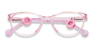 Pink Cat Eye Full Rim Kid Eyeglasses by Lenskart Junior-143509