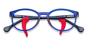 Blue Round Full Rim Kids Eyeglasses by Lenskart Junior-143510