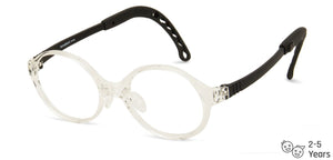 Transparent Round Full Rim  Kid Eyeglasses by Lenskart Junior-145575