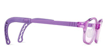 Load image into Gallery viewer, Purple Rectangle Full Rim  Kid Eyeglasses by Lenskart Junior-145583