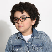 Load image into Gallery viewer, Black Square Full Rim Kid Eyeglasses by Lenskart Junior-144039