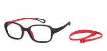 Load image into Gallery viewer, Black Square Full Rim Kid Eyeglasses by Lenskart Junior-144039