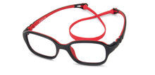 Load image into Gallery viewer, Black Square Full Rim Kid Eyeglasses by Lenskart Junior-144039