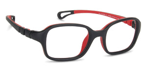 Black Square Full Rim Kid Eyeglasses by Lenskart Junior-144039