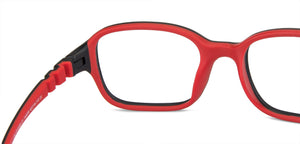 Black Square Full Rim Kid Eyeglasses by Lenskart Junior-144039