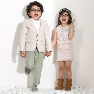 Black Square Full Rim Kid Eyeglasses by Lenskart Junior-144048