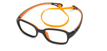 Load image into Gallery viewer, Black Square Full Rim Kid Eyeglasses by Lenskart Junior-144048