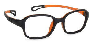 Black Square Full Rim Kid Eyeglasses by Lenskart Junior-144048