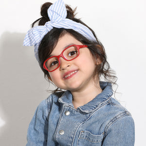 Red Square Full Rim Kid Eyeglasses by Lenskart Junior-144047