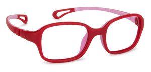 Red Square Full Rim Kid Eyeglasses by Lenskart Junior-144047