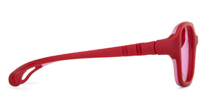 Red Square Full Rim Kid Eyeglasses by Lenskart Junior-144047