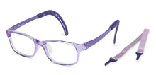 Load image into Gallery viewer, Purple Rectangle Full Rim  Kid Eyeglasses by Lenskart Junior-145595