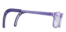 Load image into Gallery viewer, Purple Rectangle Full Rim  Kid Eyeglasses by Lenskart Junior-145595