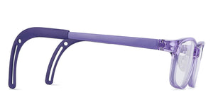Purple Rectangle Full Rim  Kid Eyeglasses by Lenskart Junior-145595