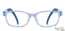 Load image into Gallery viewer, Blue Rectangle Full Rim  Kid Eyeglasses by Lenskart Junior-145596