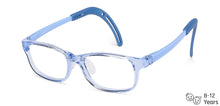 Load image into Gallery viewer, Blue Rectangle Full Rim  Kid Eyeglasses by Lenskart Junior-145596