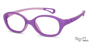 Purple Round Full Rim Kid Eyeglasses by Lenskart Junior-144064