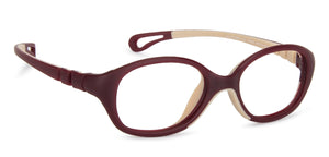 Red Round Full Rim  Kid Eyeglasses by Lenskart Junior-144065