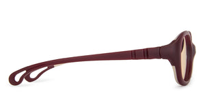 Red Round Full Rim  Kid Eyeglasses by Lenskart Junior-144065
