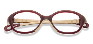 Red Round Full Rim  Kid Eyeglasses by Lenskart Junior-144065